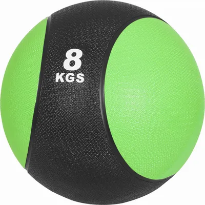 Produktbild von GORILLA SPORTS® Medizinball - 8kg Gewichte, mit griffiger Oberfläche, aus Gummi, Grün - Slam Ball, Gewichtsball, Trainingsball, Slamball