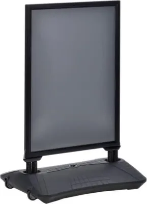 Produktbild von Kundenstopper WindPro Lite 500x700mm schwarz