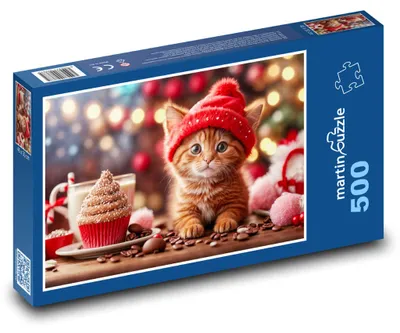 Obrázok produktu pre martinpuzzle - Puzzle 500 - Maciatko má narodeniny