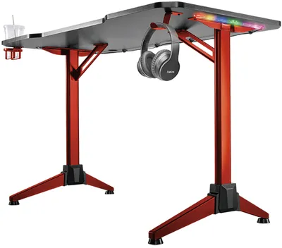 Immagine prodotto di LogiLink EO0042 Scrivania da gaming LogiLink con illuminazione RGB