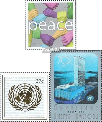 Produktbild von Briefmarken UNO - New York 2003 Mi 920-922 (kompl.Ausg.) FDC Freimarken