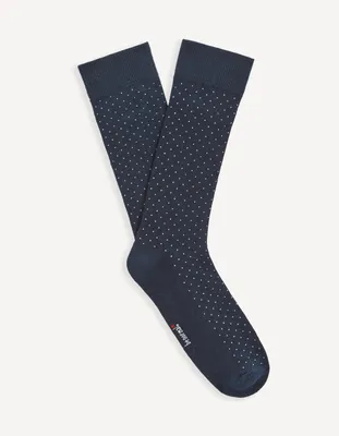 Produktbild von Celio BIP Hohe Herrensocken mit Punkten, Einheitsgröße 40-45