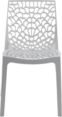 Produktbild von GRAND SOLEIL S6316B Grandsoleil Upon Gruvyer Stapelstuhl, Polypropylen, Weiß, 51 x 52 x 81 cm, Weiß, 51 x 52 x 81 cm