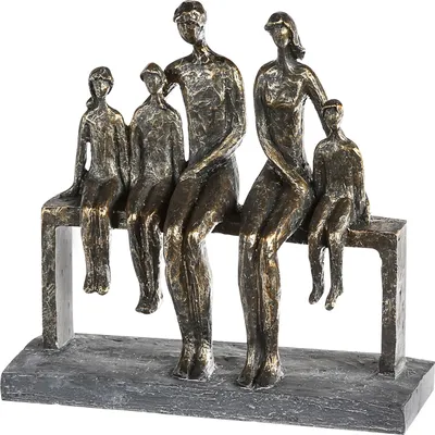 Produktbild von Casablanca by Gilde Skulptur We are family H.26 cm