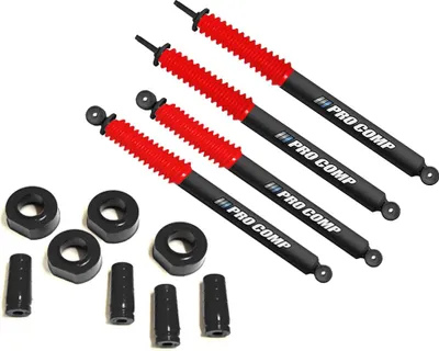 Obrázek produktu pro Kompletní odpružení +1,5'' = 40 mm s tlumičem Procomp Jeep Wrangler TJ 96-06