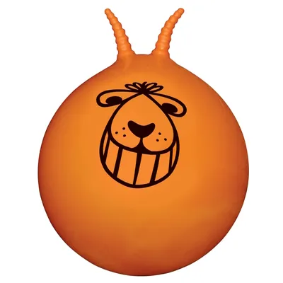 Produktbild von Retro Space Hopper Hüpfball mit Luftpumpe
