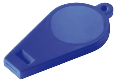 Produktbild von Pfeife "Schlüsselanhänger" standard-blau PP