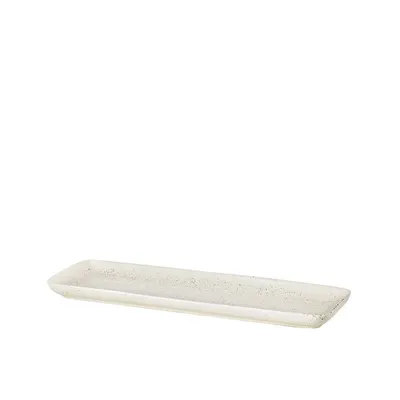 Image de Broste Copenhagen - Plat de service rectangulaire 'Nordic Vanilla' (Vanille nordique)