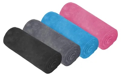 Obrázek produktu pro Sada 4 mikrovláknových sportovních ručníků - 75 x 35 cm
