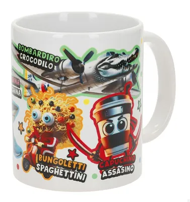 Immagine prodotto di Tazza in Vetroceramica Brainrot 325ml