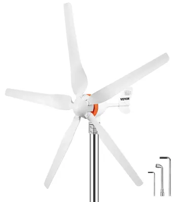 Immagine prodotto di Turbina eolica - Generatore eolico - Turbina eolica - Energia eolica - Turbina eolica - 12V - 29A - 900 RPM