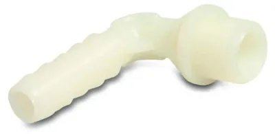 Immagine prodotto di Raccordo Tubo 12mm Angolare in Plastica con Ogiva 3/8"