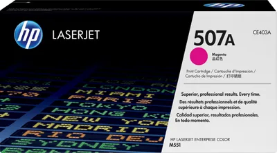 Produktbild von Kaseta z tonerem HP 507A Magenta LaserJet