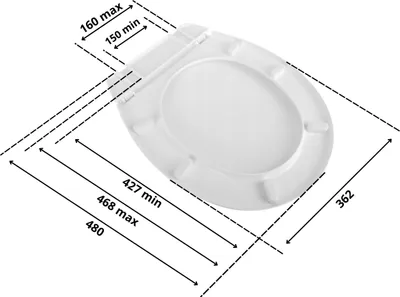 Immagine prodotto di SIGO, sedile per WC con seggiolino per bambini, sedile per WC pieghevole automatico, plastica, bianco