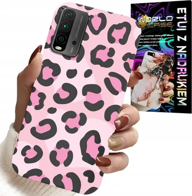 Obrázok produktu pre Puzdro na Xiaomi Redmi 9T – ružová leopardí vzor, dámske vzory