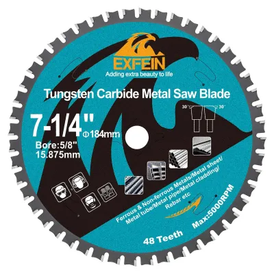 Produktbild von TCT-Sägeblätter, 184 mm, 48 Zähne, für Metallsägeblätter
