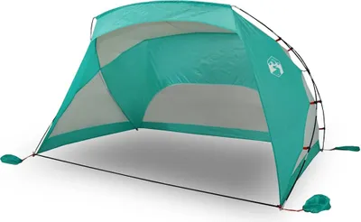 Produktbild von vidaXL Strandzelt Meergrün 274x178x170/148 cm 185T Polyester