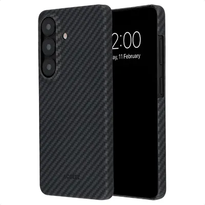 Obrázok produktu pre Accezz MagSafe Polyamid® zadný kryt pre Samsung Galaxy S26 – čierny