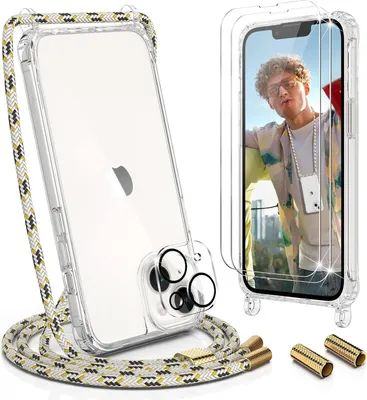 Produktbild von Hülle für Apple iPhone 14 Plus Rückseite + 2x Panzerglas + Kameraschutz