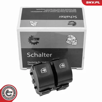 Produktbild von ESEN SKV 37SKV516 Fensterheberschalter passend für MERCEDES-BENZ CITAN Kasten (415) Vorne Links Fensterheber Schalter