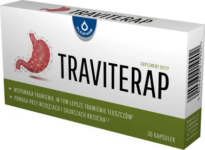 Produktbild von TRAVITERAP Kräuterextrakte VERDAUUNG LEBER 30 Kapseln.