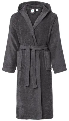 Image de Peignoir en éponge pour homme Ladeheid, 100 % coton, LA40-101 (Graphite (D07), M)