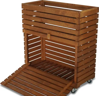 Produktbild von Hochbeet Kräuterbeet MultiBox M braun B72 x T32 x H80 cm
