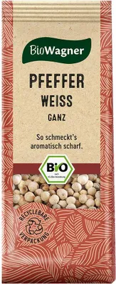Produktbild von Pfeffer weiß ganz