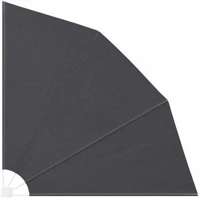 Productafbeelding van Balkonwaaier - Zichtscherm - Schaduw Creëren - Opvouwbaar - 210 x 210 cm - Grijs