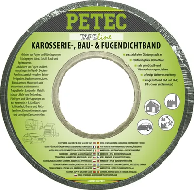 Zdjęcie produktu dla Taśma uszczelniająca do spoin / 5,6 m x 15 mm - PETEC