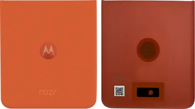 Obrázek produktu pro Motorola, Kryt baterie pro Motorola Razr 50 Original Service Pack, oranžový