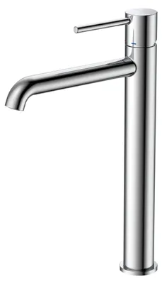 Produktbild von AVAPAX | Hohe Waschtischarmatur aus Messing - 325 mm Höhe - Chrom glänzend - Für Aufsatzwaschbecken