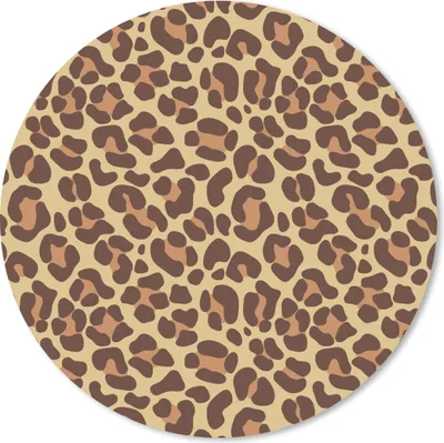 Produktbild von MuchoWow® Mauspad Mousepad Muster - Leopard - Pelz 50x50 cm - Mousepads - Maus Mat - Pad - Mausunterlage - Vinyl