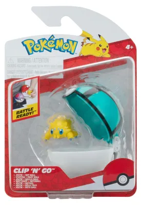 Obrázok produktu pre Jazwares Pokémon Clip'n'Go Poké Balls Joltik & Net Ball