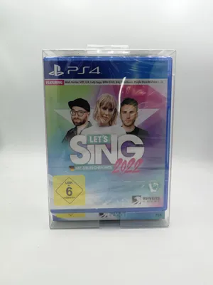 Produktbild von PS4-Spiel Let's Sing 2022 mit deutschen Hits + 2 Mics