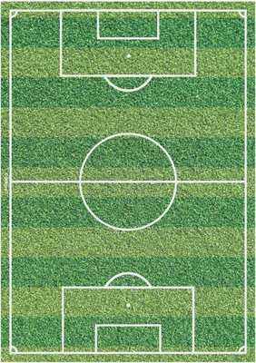 Produktbild von dekora - Fußball Essbare Oblate - Tortendekoration - Rechteckig A5