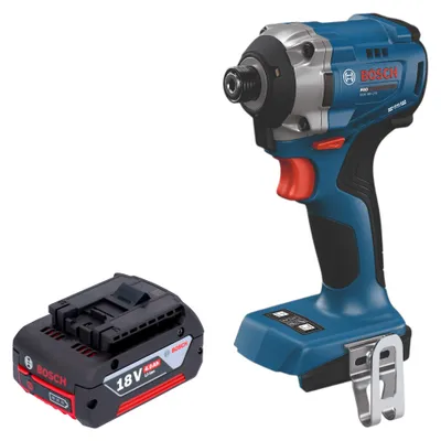 Produktbild von Bosch GDR 18V-215 Professional Akku Drehschlagschrauber 18 V 215 Nm 1/4" Brushless + 1x Akku 4,0 Ah - ohne Ladegerät