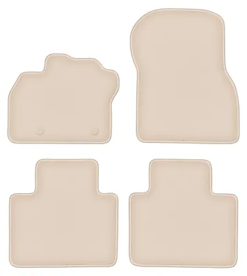 Immagine prodotto di Tappetini in moquette per Renault Zoe II 2018- (hatchback) – set 4 pezzi, beige, su misura – Wielganizator FORTUNA