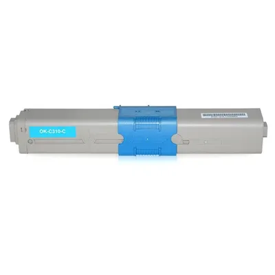 Produktbild von OKI Original Tonerpatrone Cyan, Modell 44469706, 2000 Seiten Reichweite