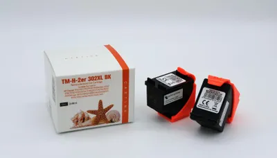 Produktbild von HP 302 schwarz XL Doppelpack Refill Tinte Black für HP / F6U68AE / 2x18ml Tintenpatrone
