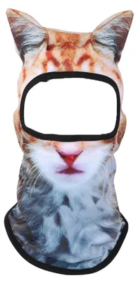 Produktbild von 3D-Katzen-Skimaske – Lustige Tiermasken für Partys und Festivals