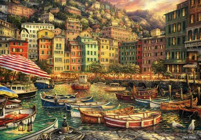 Obrázok produktu pre Grafika Puzzle Chuck Pinson - Taliansko puzzle 1000 dielikov
