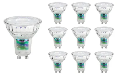 Produktbild von Spectrum GU10 LED Spot Lampe 2,5W 460lm 4000K Neutralweiß 230V 50mm 10 Stück