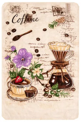 Obrázek produktu pro Mikrovlákno utěrka 40x60cm Coffee karafa a jahoda