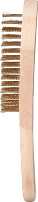 Produktbild von Brilliant Tools Messing Drahtbürste, 4-reihig, 290 mm