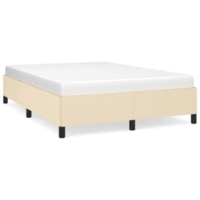 Immagine prodotto di vidaXL Struttura letto senza materasso crema 140x200 cm tessuto