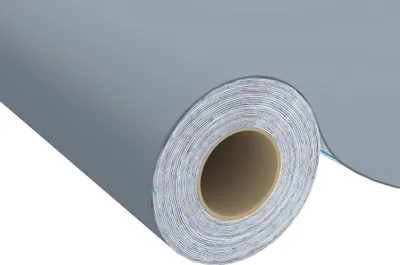Produktbild von Cloris DesignMöbel Fensterfolien - Grau Selbstklebende Möbelfolie Grau 500x90cm PVC Schlichtes1897342