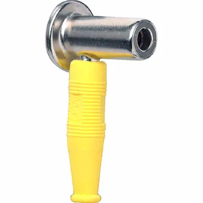 Image de GIRA Connecteur femelle coudé 044757 DIN42801 pour prise d'équipotentialité (044757)