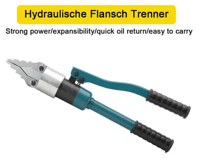 Produktbild von Hydraulischer Flanschspreizer/Flanschtrenner - YQ-30 manuell - 8 t Spreizkraft - Tragbar - Legierter Stahl - Werkzeugsatz
