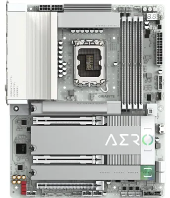 Obrázok produktu pre GIGABYTE Z890 AERO G, Intel, LGA 1851 (Socket V1), Intel Core Ultra (Series 2), LGA 1851, DDR5-SDRAM, 256 GB